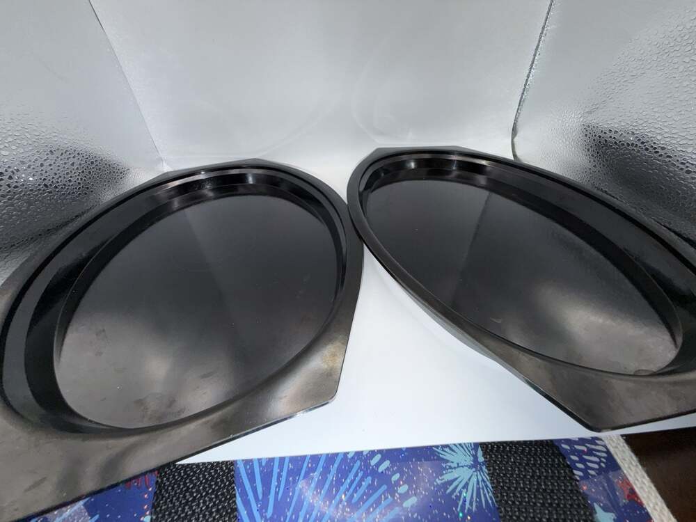 Vintage Nordic Ware Serv-A-Sizzler Steak/Fajita Platters, Set of 2
